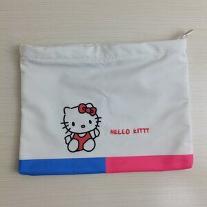 Hello Kitty Canvas Mini Tote Makeup Bag